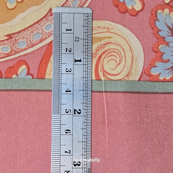 Ralph Lauren Silk Square Scarf Pink - Picture 3 of 12